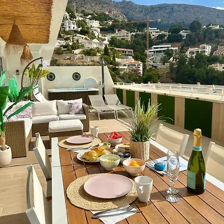 Carla Hills - Seaview & Spectacular Terrace Lägenhet Altea